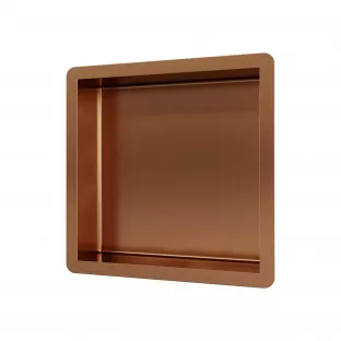 Brauer Copper Edition Built-in niche - 30x30cm - brushed copper PVD