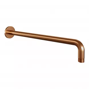 Brauer Copper Edition muurarm - curved - 40 cm - geborsteld koper PVD