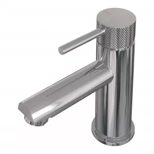 Brauer Edition low washbasin mixer - surface mounted - Carving - chrome