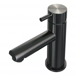 Brauer Edition low washbasin mixer - surface mounted - model B - brushed gunmetal PVD