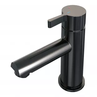 Brauer Edition low washbasin mixer - surface mounted - model E - brushed gunmetal PVD