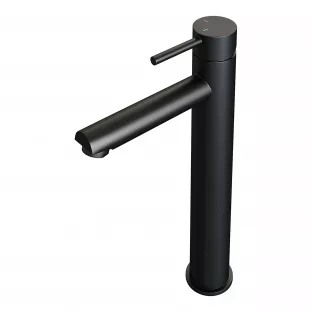 Brauer Edition raised basin mixer - surface mounted - model A - matt black