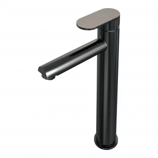 Brauer Edition raised basin mixer - surface mounted - model C - brushed gunmetal PVD