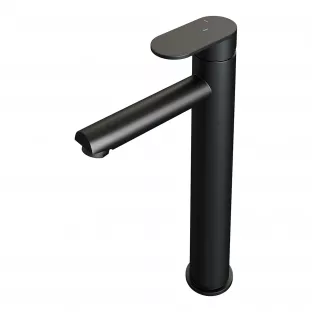 Brauer Edition raised basin mixer - surface mounted - model C - matt black