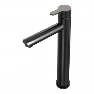 Brauer Edition raised basin mixer - surface mounted - model D - brushed gunmetal PVD