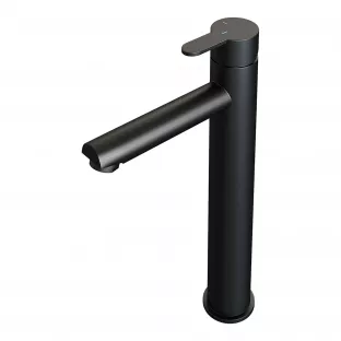 Brauer Edition raised basin mixer - surface mounted - model D - matt black