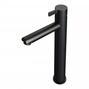 Brauer Edition raised basin mixer - surface mounted - model E - matt black