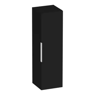 Brauer Elevate half-high cabinet excl. handle - 120x35x35 cm - 1 door left or right turning - MDF lacquered - Matt black