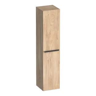 Brauer Elevate hoge kast excl. opleggreep - 160x35x35 cm - 2 deuren links- of rechtsdraaiend - MFC - Forest Wheat