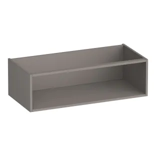 Brauer Flourish side cabinet with 1 storage compartment - 100x46x30 cm - MDF lacquered - Matt Taupe