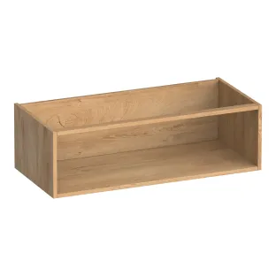Brauer Flourish side cabinet with 1 storage compartment - 100x46x30 cm - MFC - Forest Tan