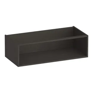 Brauer Flourish side cabinet with 1 storage compartment - 100x46x30 cm - MFC - Timber Anthracite