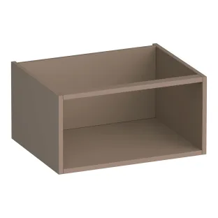 Brauer Flourish side cabinet with 1 storage compartment - 60x46x30 cm - MDF lacquered - Matt Mocha