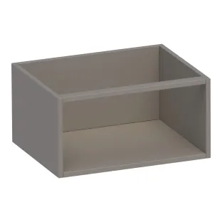 Brauer Flourish side cabinet with 1 storage compartment - 60x46x30 cm - MDF lacquered - Matt Taupe
