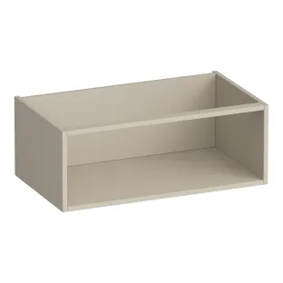 Brauer Flourish side cabinet with 1 storage compartment - 80x46x30 cm - MDF lacquered - Matt Beige