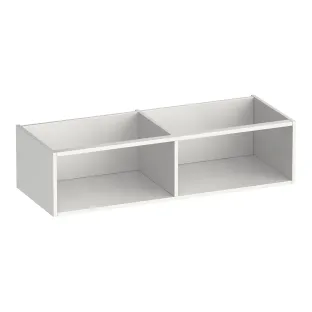 Brauer Flourish side cabinet with 2 storage compartments - 120x46x30 cm - MDF lacquered - Gloss white