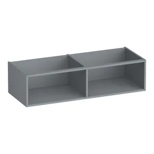 Brauer Flourish side cabinet with 2 storage compartments - 120x46x30 cm - MDF lacquered - Matt Grey