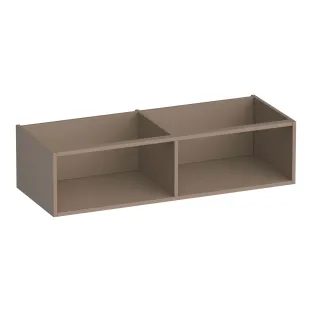 Brauer Flourish side cabinet with 2 storage compartments - 120x46x30 cm - MDF lacquered - Matt Mocha