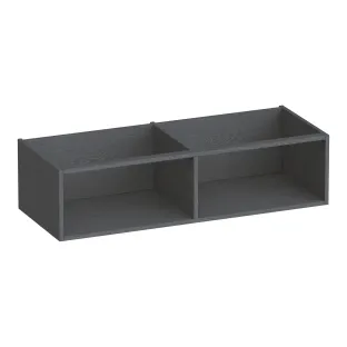 Brauer Flourish side cabinet with 2 storage compartments - 120x46x30 cm - MFC - Timber Grey