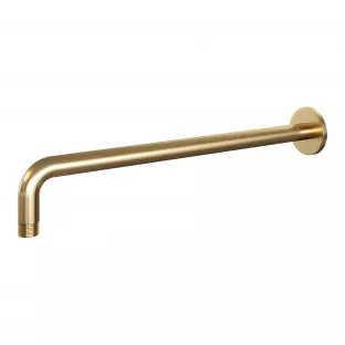 Brauer Gold Edition muurarm - curved - 40 cm - geborsteld goud PVD