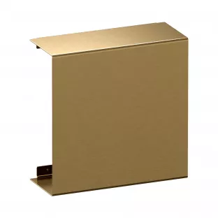 Brauer Gold Edition surface-mounted niche with concealed storage space - brushed gold PVD