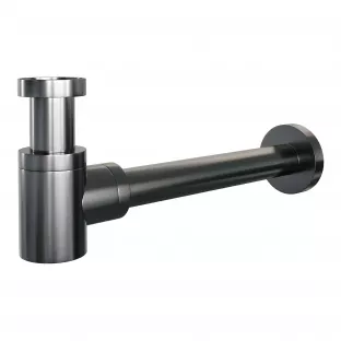 Brauer Gunmetal Edition Design siphon - Compact - Brushed Gunmetal PVD