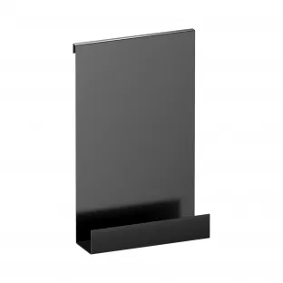 Brauer Gunmetal Edition hangend doucherek - 25x40cm - geborsteld gunmetal PVD