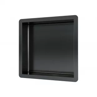 Brauer Gunmetal Edition Built-in niche - 30x30cm - brushed gunmetal PVD