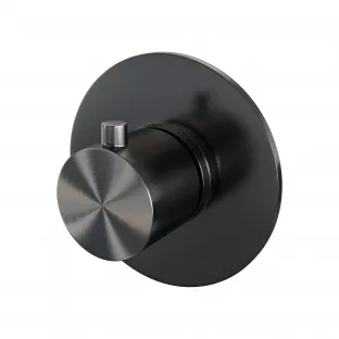 Brauer Gunmetal Edition built-in thermostat - with built-in part - brushed gunmetal PVD