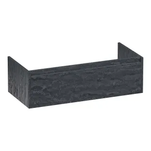 Brauer Hope washbasin cabinet - 100x46x30 cm - 1 drawer handleless - 1 siphon recess - MFC - Damascus