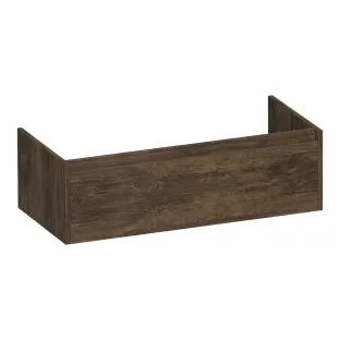Brauer Hope washbasin cabinet - 100x46x30 cm - 1 drawer handleless - 1 siphon recess - MFC - Grove