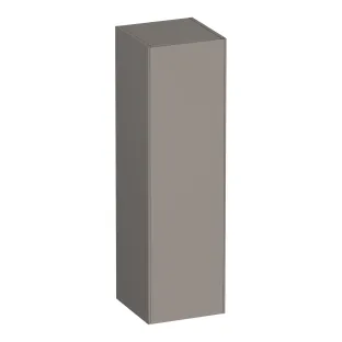 Brauer Inspire half-high cabinet - 120x35x35 cm - 1 door left-turning - handleless - MDF lacquered - Matt taupe