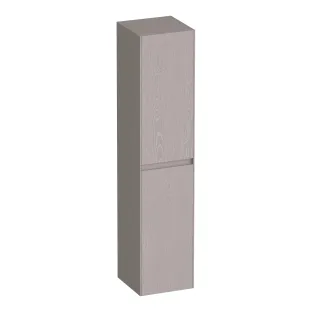 Brauer Inspire tall cabinet - 160x35x35 cm - 2 doors opening left or right - handleless - MFC - Timber Greige