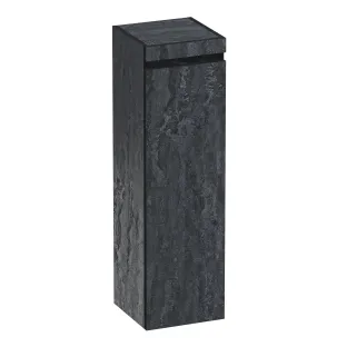 Brauer Joy Edge half-high cabinet - 120x35x35 cm - 1 door left-turning - handleless - MFC - Damascus