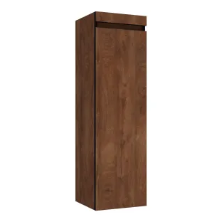 Brauer Joy Edge half-high cabinet - 120x35x35 cm - 1 door right-turning - handleless - MFC - Forest Cacao