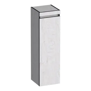 Brauer Joy Edge half-high cabinet - 120x35x35 cm - 1 door right-turning - handleless - MFC - Forest Seashell