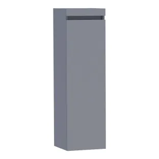 Brauer Joy half-high cabinet - 120x35x35 cm - 1 door left-turning - handleless - MDF lacquered - Matt grey