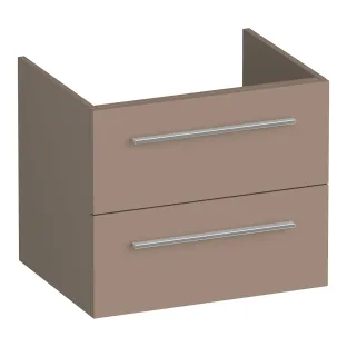 Brauer surface-mounted furniture handle - Model A - 32 cm - Brushed stainless steel