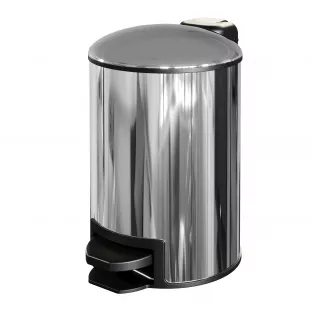 Brauer Pedal Bin - 3L - chrome