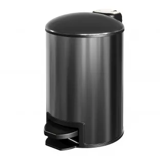 Brauer Pedal Bin - 3L - Brushed Gunmetal