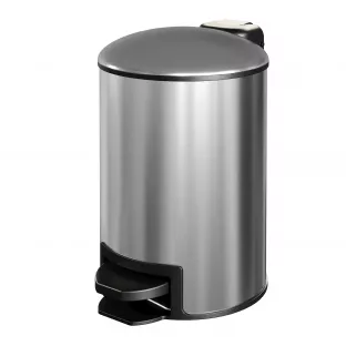 Brauer Pedal Bin - 3L - Brushed Stainless Steel