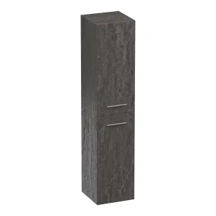 Brauer Trust tall cabinet excl. surface-mounted handles - 160x35x35 cm - 2 doors left or right turning - MFC - Damascus