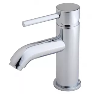 cadans washbasin tap - Low - Chrome - With click waste