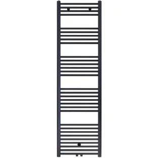 Handdoekradiator YDAY Zero - 180x50 cm - Geborsteld mat zwart