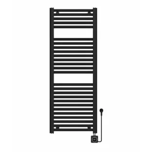 Elara electric radiator - Smart WiFi - 118.5x45 cm - matt black - 700W