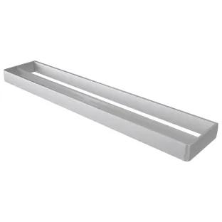 Haceka Aline Double Towel Holder Brushed Aluminum 60cm