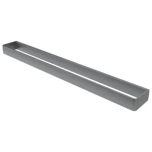 Haceka Aline Single Towel Holder Gray Aluminum 60cm