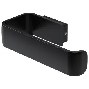 Haceka Aline Toilet Roll Holder Black Aluminum