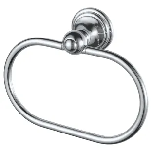 Haceka Allure Towel Ring Chrome