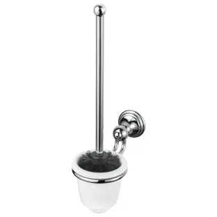 Haceka Allure Toilet Brush Set Chrome Ceramic